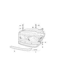 2GG941035A-LED HEADLIGHT/718 BOXTER