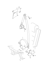 7N0857811RAA-Belt black