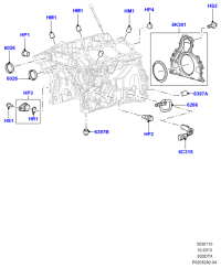 4364422-BOLTRR SUSP STABILIZER