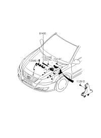 914510R520-WIRING ASSY-ECM