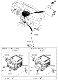 961702PDA0VA-AUDIO ASSY