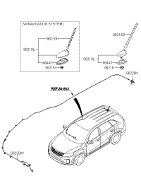 962132P000-ANTENNA ASSY-COMBINATION