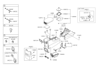 846623K000U7-LATCH-ARMREST LWR