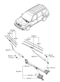 981102J000-MOTOR ASSY-WINDSHIELD WIPER