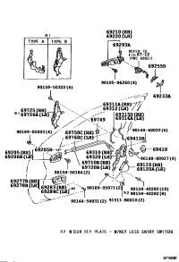 6911053020-ACTUATOR ASSY, FRONT DOOR LOCK, RH