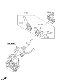 934002V150-SWITCH ASSY-MULTIFUNCTION