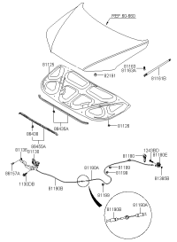 811252B000-PAD-HOOD INSULATING