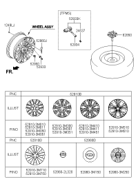 529103M411-WHEEL ASSY-ALUMINIUM
