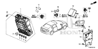 38200TS6H71-Box assy-fuse