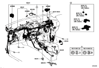 8214078010-Wire, instrument panel, no.2