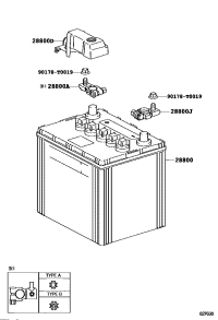 9098205056-TERMINAL, BATTERY POSITIVE