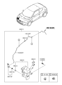 985202V000-LEVEL SWITCH-WINDSHIELD WASHER