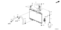 1905168AA00-Hose, water filler