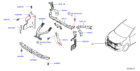 F25112GRMH-BRACE ASSY R/CO