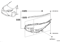 5310708010-COVER, HEADLAMP, RH