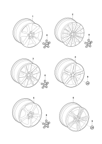 L8VD601025AA-Wheel rim: