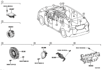 861600E340-SPEAKER ASSY, FRONT NO.1
