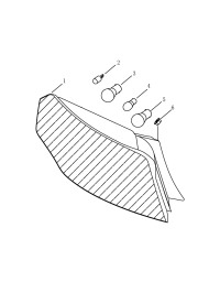 7057000500-LAMP ASSY, REAR COMBINATION, LH