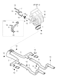 0K2FF61211-HOSE-HEATER NO1