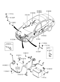 918500Q220-WIRING ASSY-BATTERY