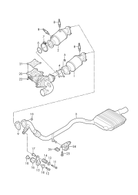 4M0253350BJ-Pipe assy, exhaust