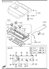 LF4M10210A-COVER,CYLINDER HEAD