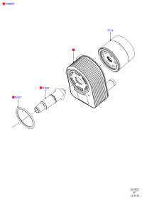 7S7G6714DA-CARTRIDGE,OIL FILTER