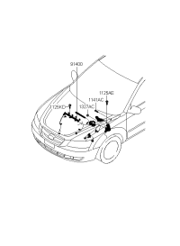 914000R031-WIRING ASSY-ECM