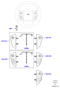 LR022105-SWITCH ASSY