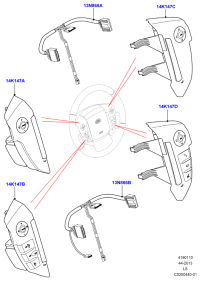 LR050955-SWITCH,KEY LESS-IG.SWITCH