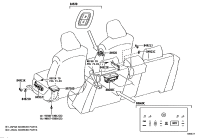 8492006120E0-SWITCH ASSY, POWER SEAT