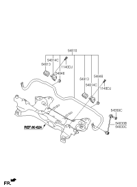 548102K020-BAR ASSY-FR STABILIZER