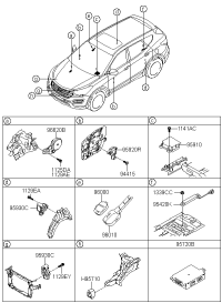 95400A1020-UNIT ASSY-BCM & RECEIVER
