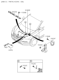 91410A1010-WIRING ASSY-CONTROL