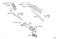 85110F4090-MOTOR ASSY, WINDSHIELD WIPER