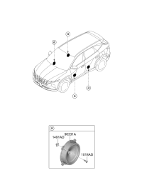 96330N8000-Speaker assy., door