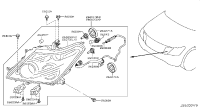 260101LB3A-Head lamp assy