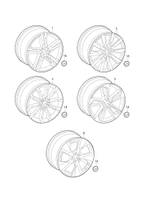 L8WD601025P-Wheel rim:
