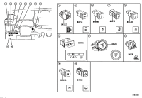 8415208020-SWITCH, HEADLAMP LEVELING