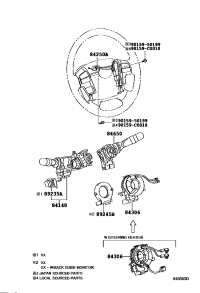 8465248140-SWITCH ASSY, WINDSHIELD WIPER