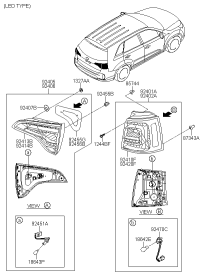 924012P600-LAMP COMBI REAR LH