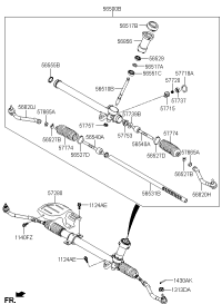 56500H7000-GEAR & LINKAGE ASSY-P/S