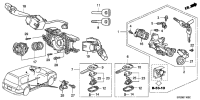 35114S7AH01-Blank-ignition key