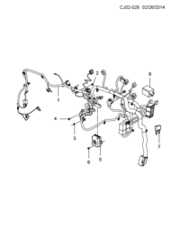 26202632-WIRE, INSTRUMENT PANEL