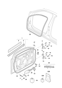 L8WD831051-Door assy-rr, lh