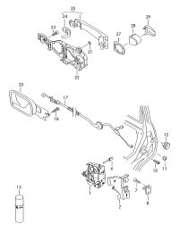 L1TD839015A-AUDI TT MK2 WINDOW MECHANISM