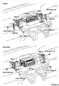8612028351-RECEIVER ASSY, RADIO