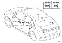 8487202520-SWITCH ASSY, OUTER MIRROR