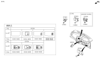 937901M000-Switch assy-hazard warning lam