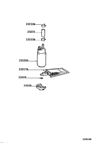 2321774021-FILTER, FUEL PUMP